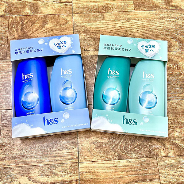 Xanh dương dưỡng ẩm cho tóc khô; Xanh lá cây dành cho tóc dầu